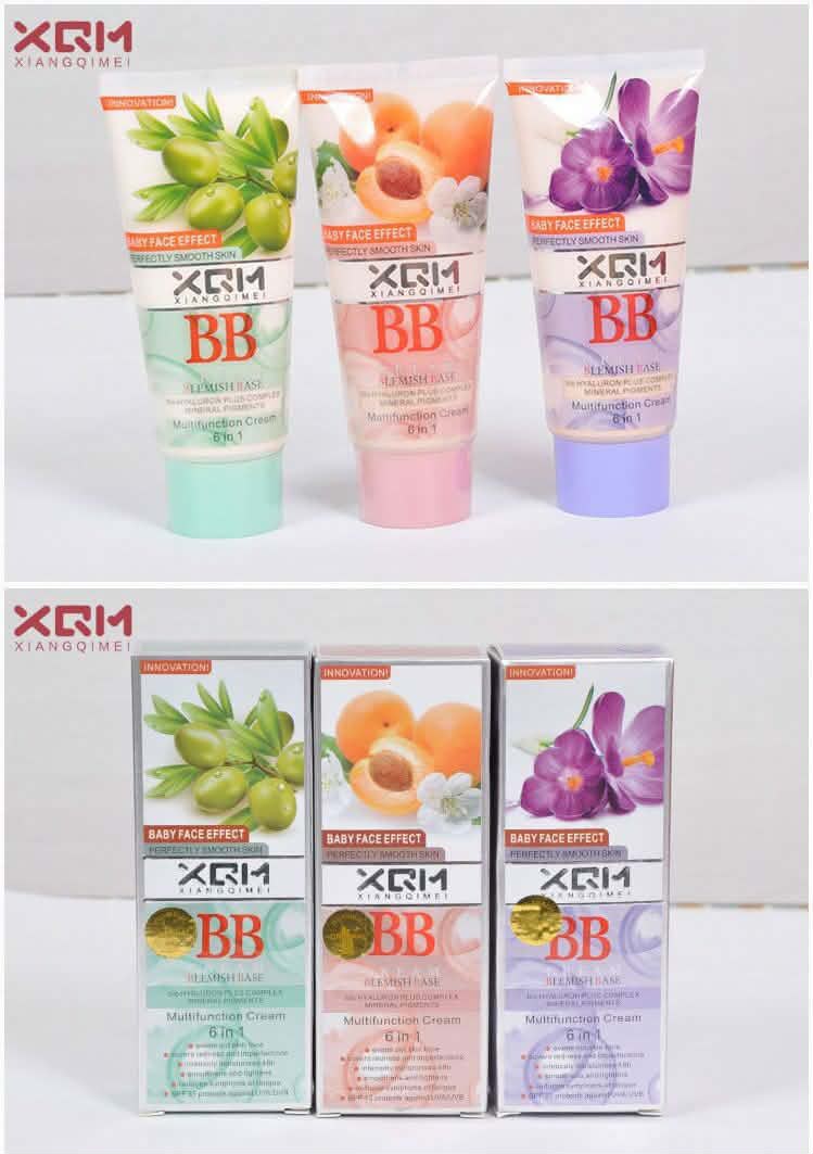 XQM Xiangqimei BB Blemish Base 6-in-1 Multifunction Cream