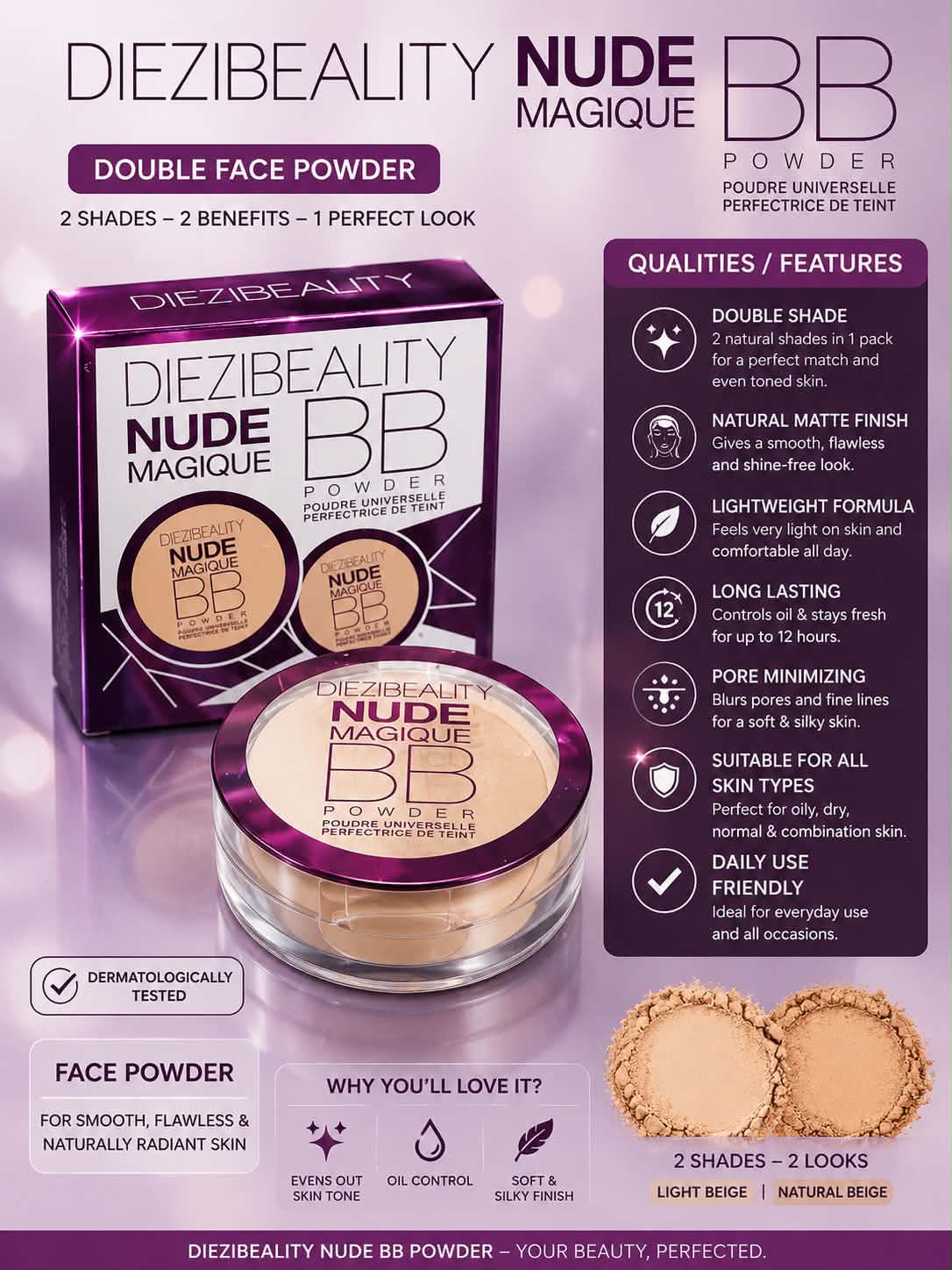 The Diezibeauty Nude Magique BB Powder