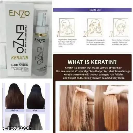 Enzo Professional Keratin Hair Serum