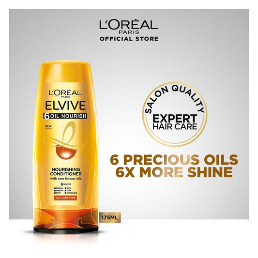 L'Oreal Paris 6 Oil Nourish Conditioner 175Ml