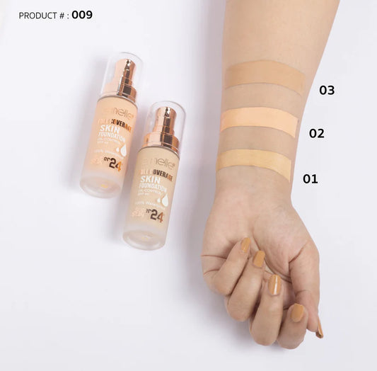 Emelie Full Coverage Skin Foundation - 30ml
