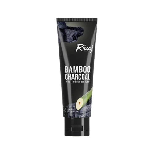Rivaj Brightening Face Wash Bamboo Charcoal 100ml