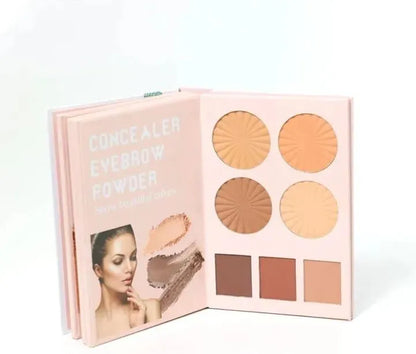 Mocallure 4-in-1 Cosmetics Makeup Book Palette.