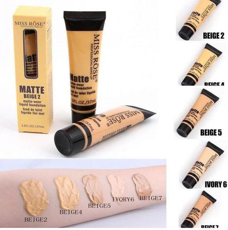 Miss Rose Full Coverage Matte Foundation