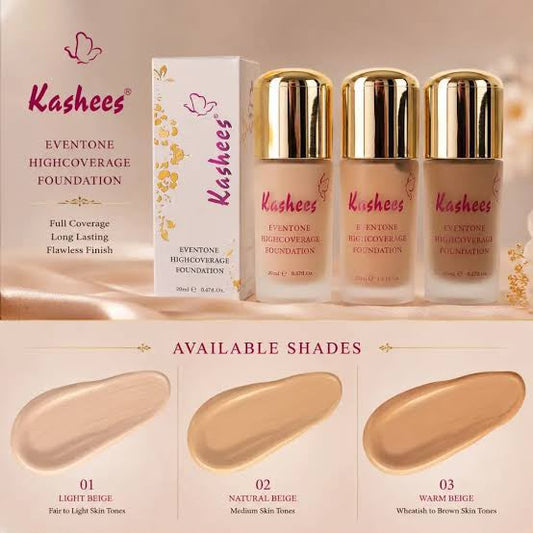 Kashee's Eventone High Coverage Foundation