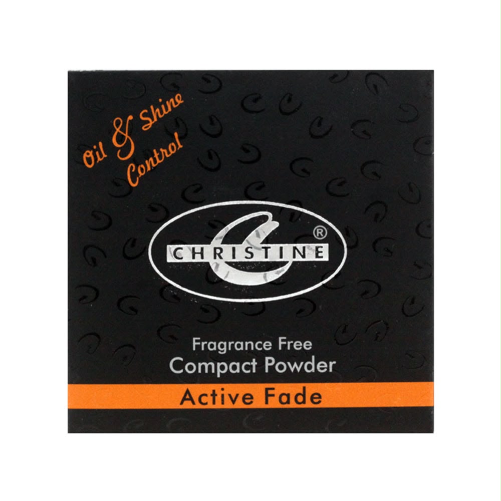 Christine Fragrance Free Compact Powder Active Fade.