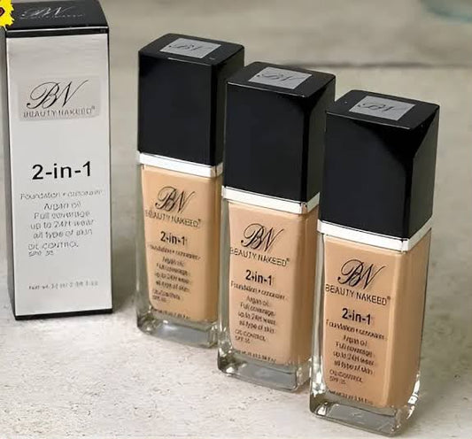 BN Beauty Nakeed 2-in-1 Foundation + Concealer