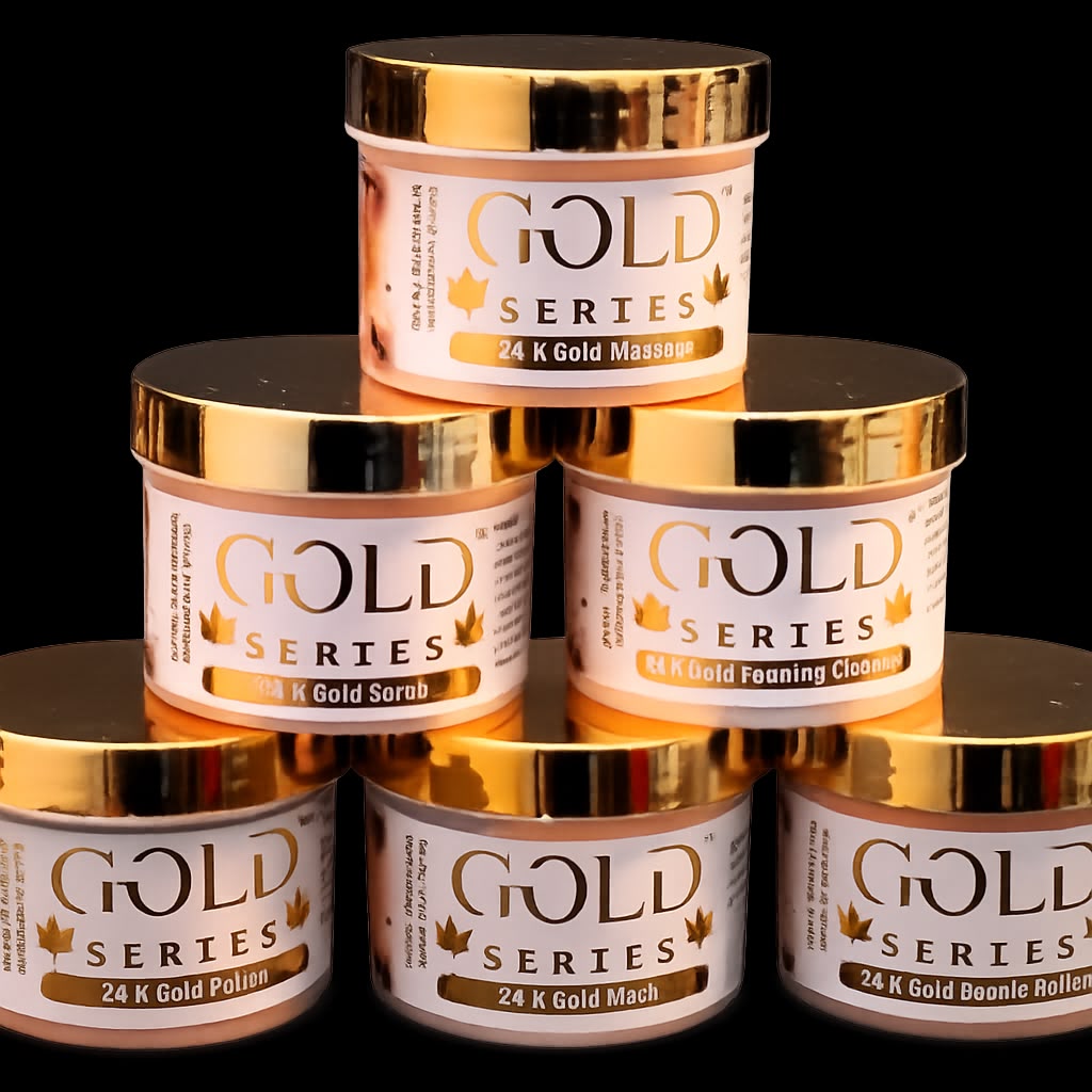 Gold Series Facial Cleanser Pack of 6.. 150 ML