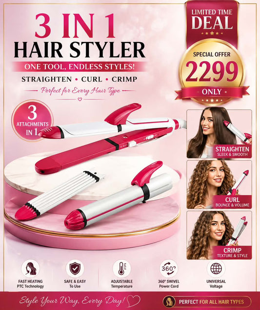 3-in-1 Hair Styler