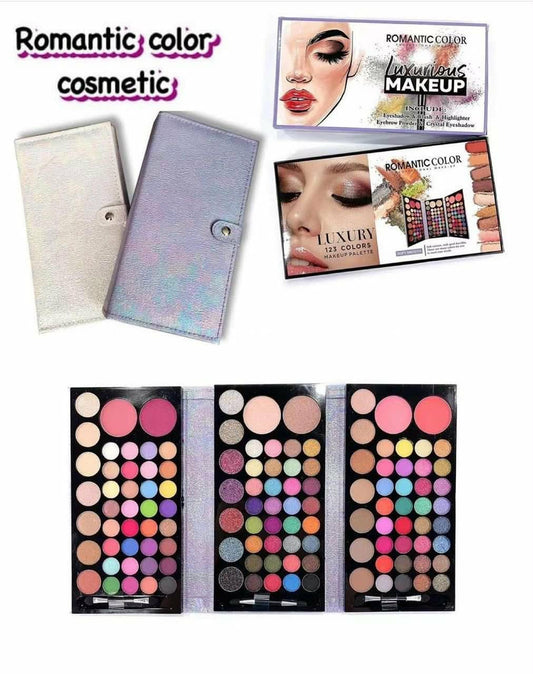 Romantic Color Luxury 123 Colors Makeup Palette