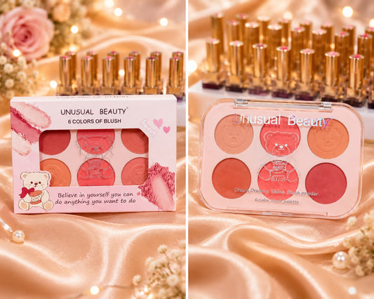 Unusual Beauty 6-Color Blush Kit