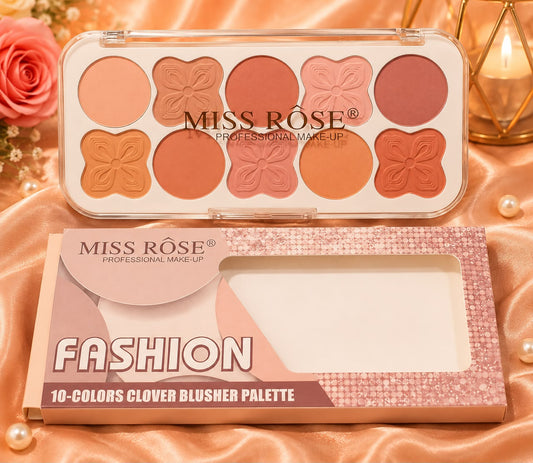 Miss Rose Blush Palette – 10 Colors