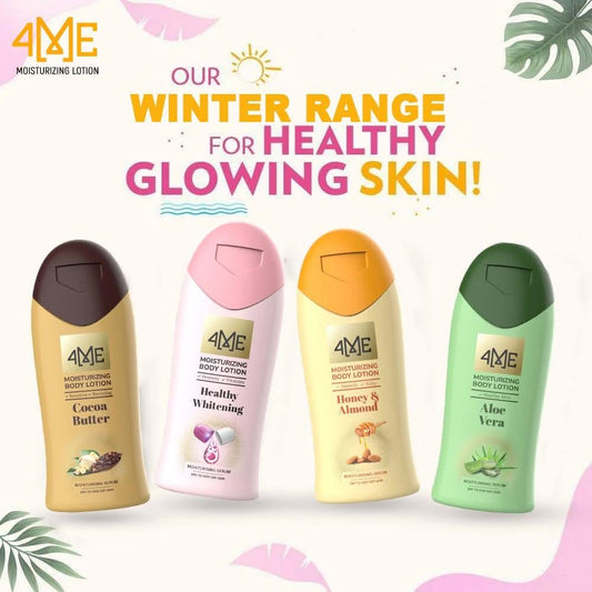 4ME Winter Range Moisturizing Body Lotions