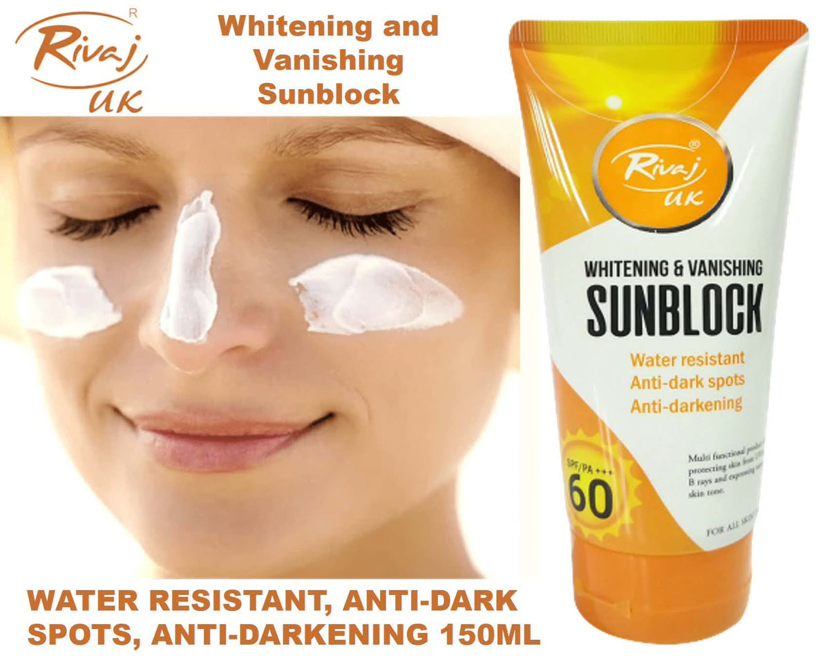 Rivaj UK Whitening & Vanishing Sunblock SPF 60