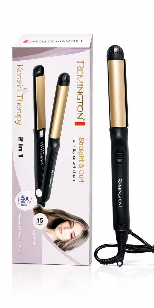 REMINGTON 2-in-1 High Heat Hair Styler