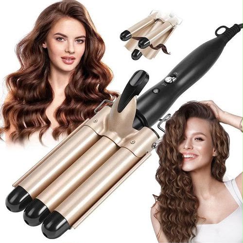 3-barrel hair waver