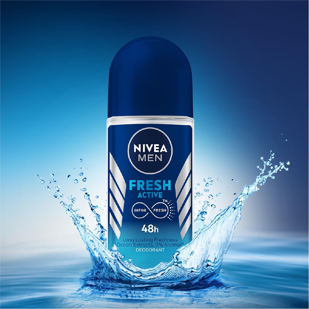 Nivea Men 48H Fresh Active Roll On
