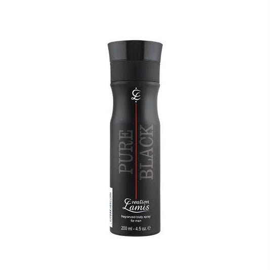 Creation Lamis Pure Black Body Spray (For Men)