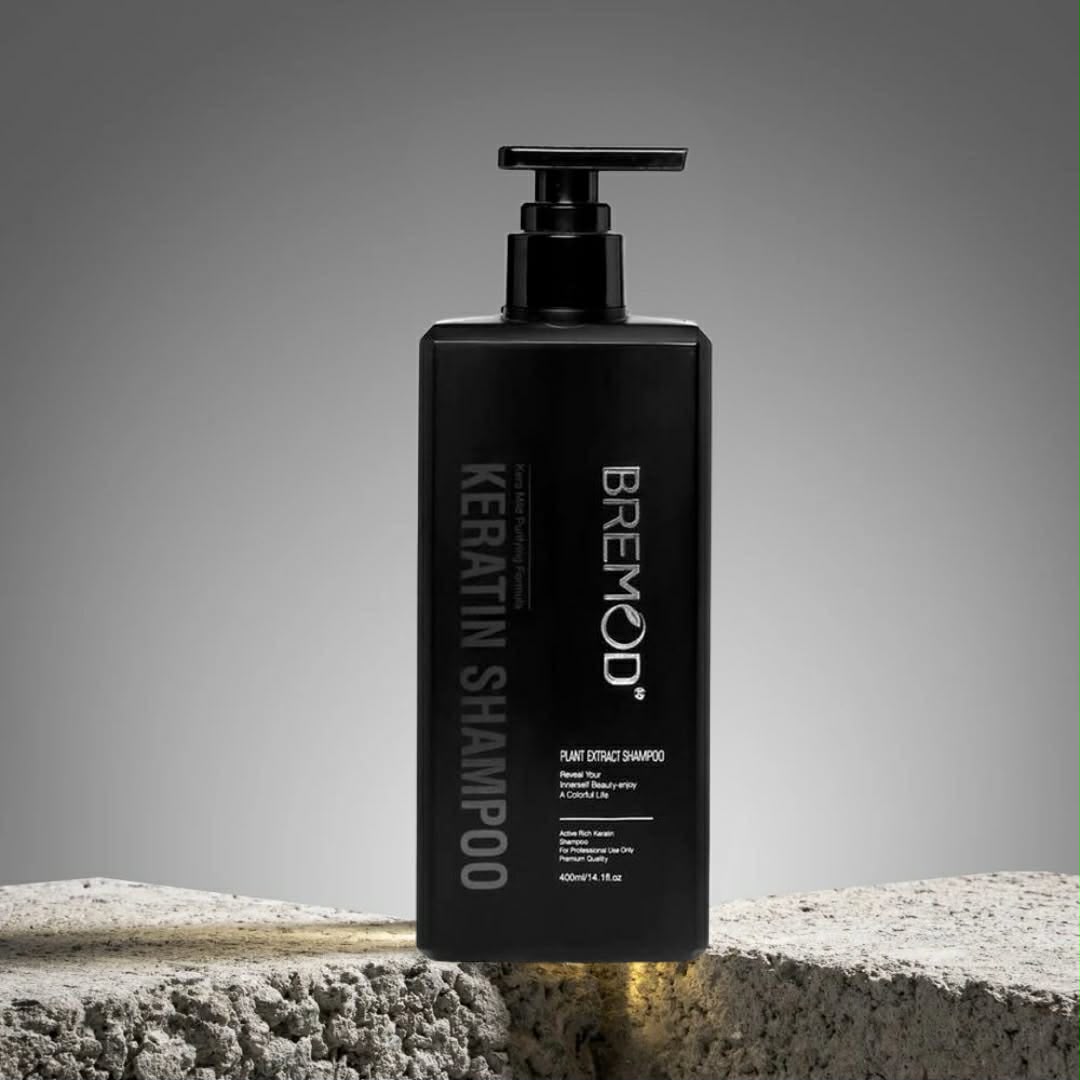 Bremod Keratin Plant Extract Shampoo (400ml)