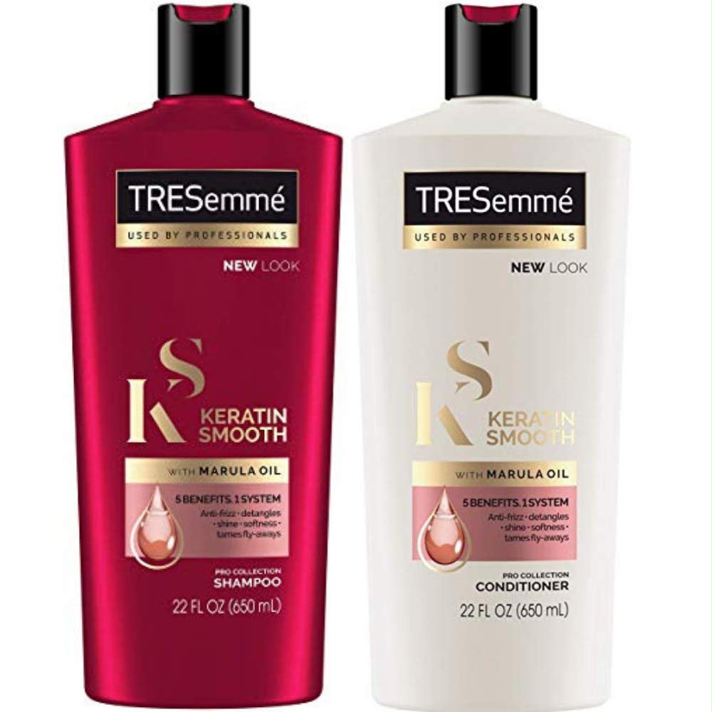 TRESemmé Keratin Smooth Pro Collection Shampoo and Conditioner Set