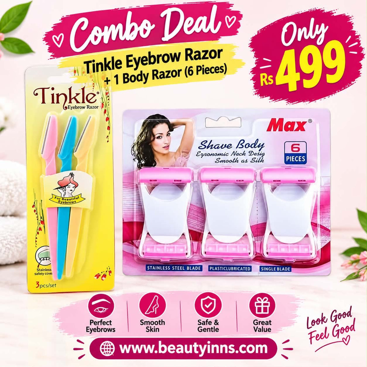 Combo Deal featuring personal grooming tools