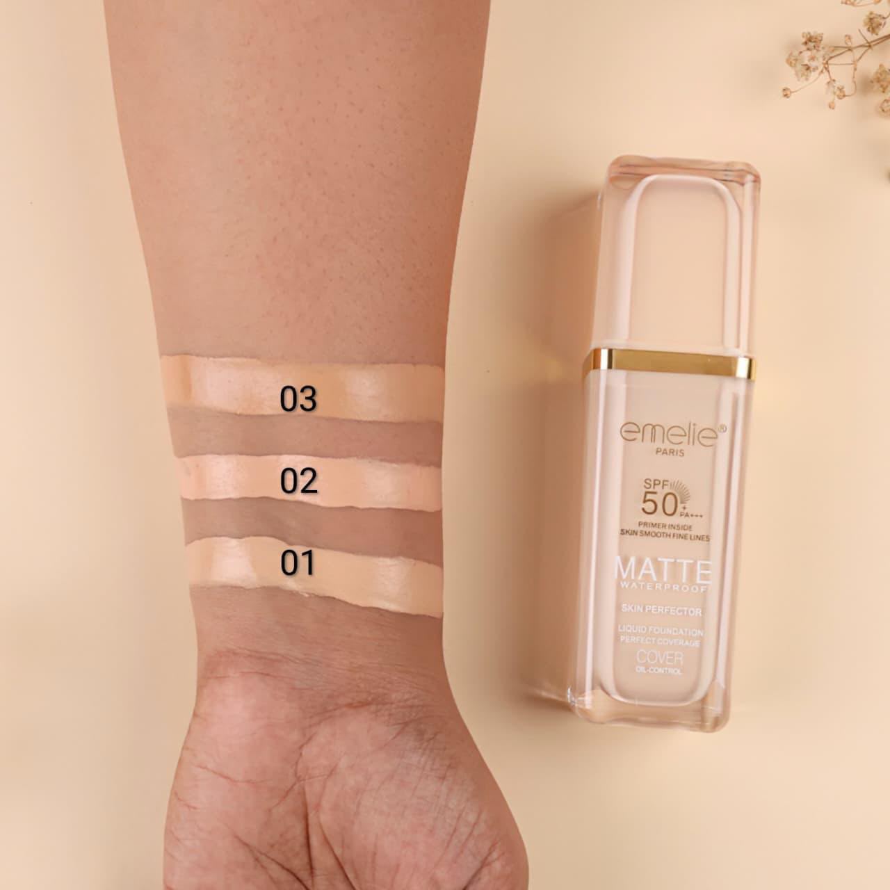 Emelie Matte Waterproof Skin Perfector