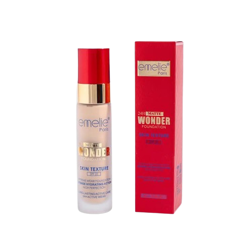 Emelie Paris 24H Matte Wonder Foundation