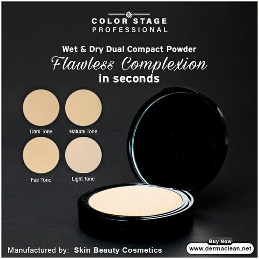 Color Stage Professional Wet & Dry Dual Compact Powder.