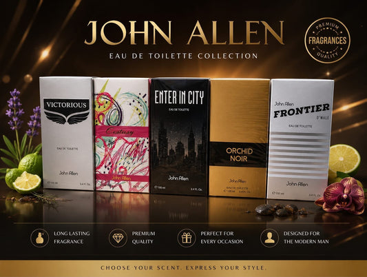 John Allen Eau de Toilette Collection