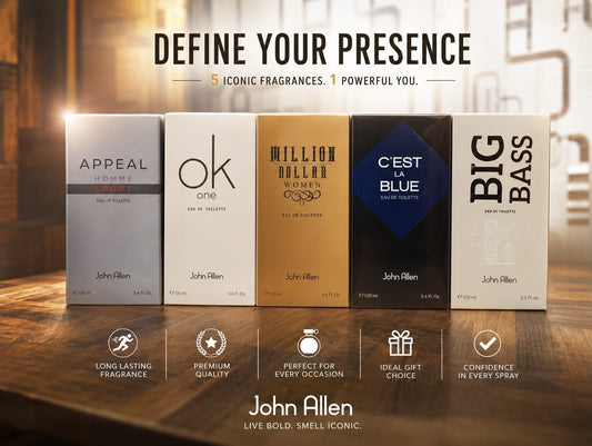 John Allen Eau de Toilette Collection
