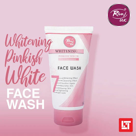 Rivaj pinkish white 7in1 face wash 100ml